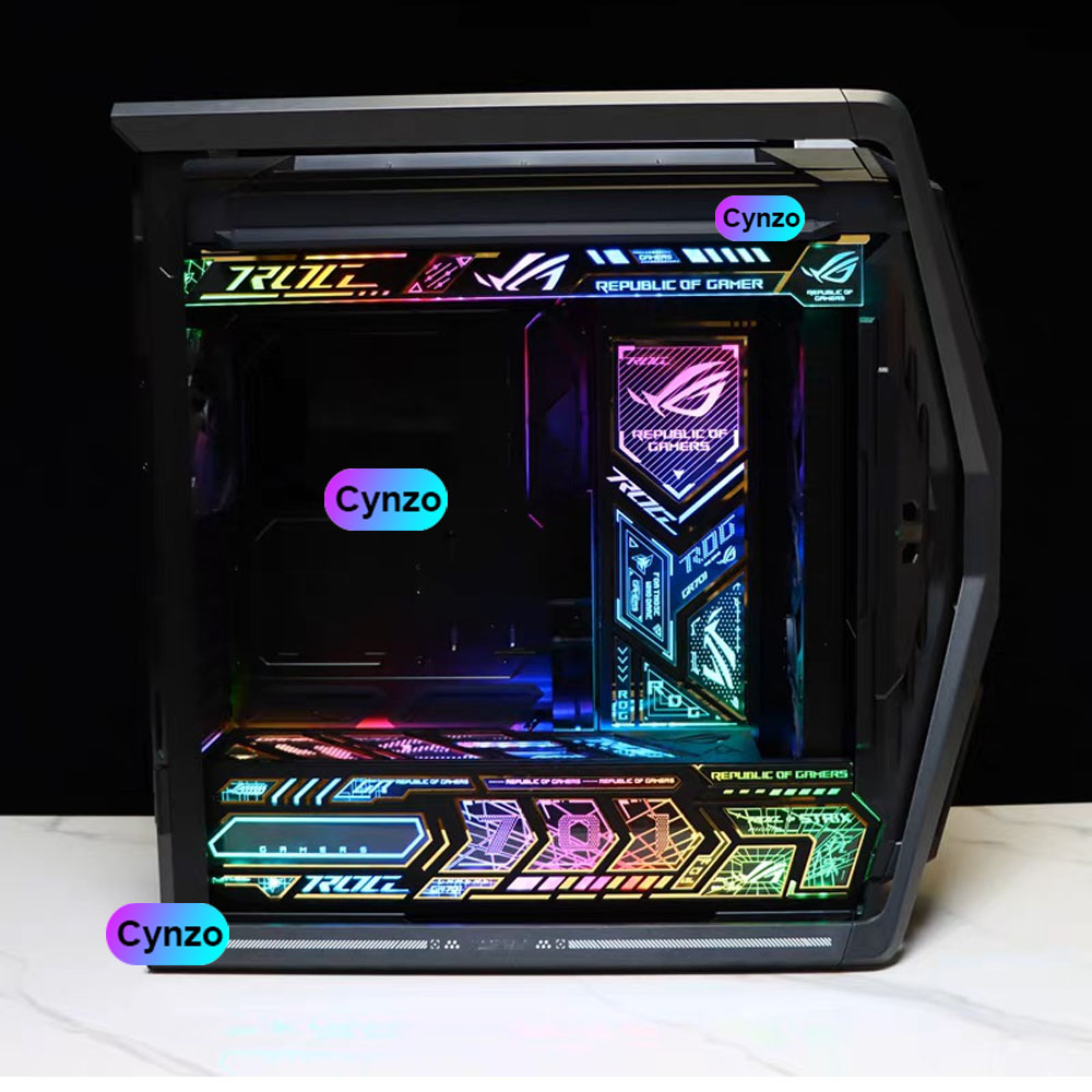 Holy Stone Drone Hs440 - لوحة إضاءة ARGB لحافظة Asus GR701