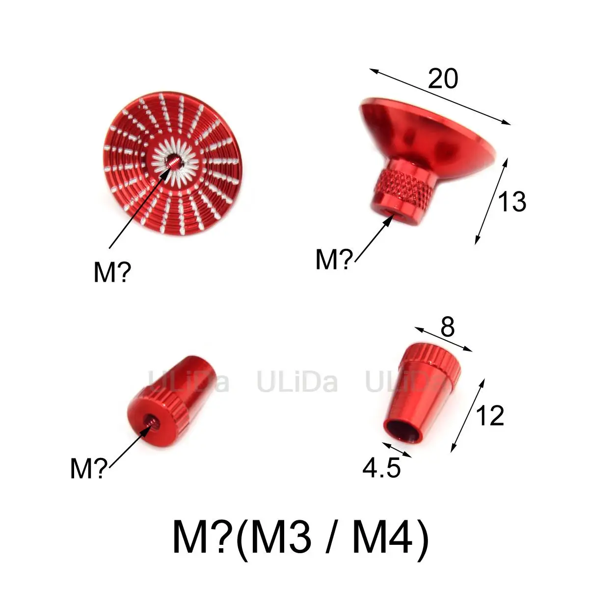 M3 M4 الألومنيوم الارسال عصا ا - مراجعة Drone Control Stick وسعره
